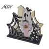 Festive Table Decor Halloween Wooden Napkin Holder, Ghost Pumpkin Decorative Tabletop Tissue Dispenser, Holder Paper Storage Organizer for Holiday