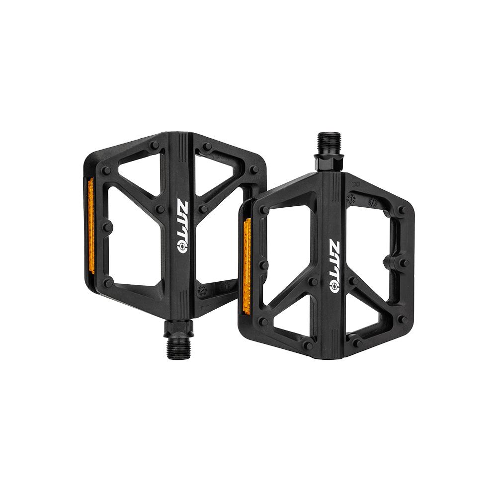 ZTTO Ultralight Pedal Mountain Road Bike Pedal Platform Nylon Pedals Sealed Bearings Footboard Cycling BMX Anti-slip Flat Pedals
