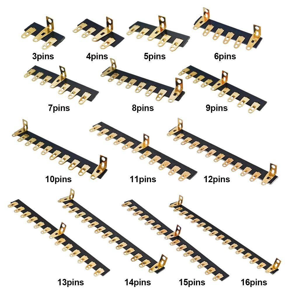 1Pcs G10 FR4 Bakelite Audio Tag Strip Board 3-16Pins HiFi DIY Solder Strip Wiring Solder Board