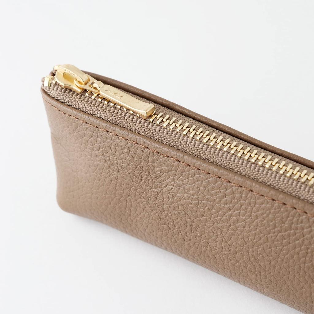 Кожаный пенал OSL цвета тауп [Накидной] OSL-1801 Накидной