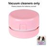 Desktop Vacuum Cleaner Portable Handheld Desk Cleaner for Crumbs Debris Pencil Shavings Snack Paper Eraser