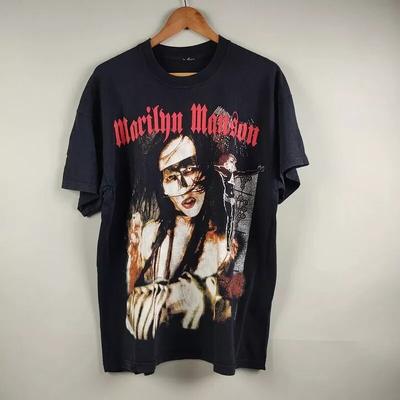 Футболка унисекс Marilyn Manson Antichrist Superstar 90-х, черная, размеры S-5XL