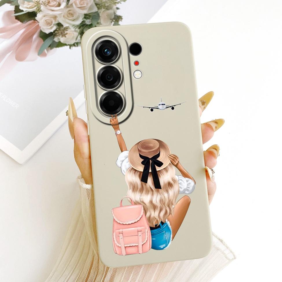 Чехол Для Tecno Camon 50 4G Чехол CN5 Роскошный Модный Цветы Кавайный Милый Расписной Ударопрочный Силиконовый Чехол Для Techno Camon 50 4G