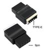 USB 2.0 9-контактный на Type Header Адаптер Разъемы передней панели Материнская плата USB 9-контактный на Type для настольной материнской платы