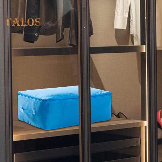 Сумка для хранения одеял с двухсторонней молнией, одеяла, сумка-органайзер для одежды, компактная сумка для переезда