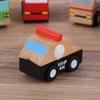 Мини Машина Деревянная Мультяшная Игрушка Познавательные Навыки Образовательная Безопасная и для Начальной Школы и Детского Сада Подарки к Поступлению Zerodis. Набор из 12 предметов, Машины,