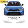 Пленка для фар автомобиля для Honda Civic Type R 2023 2024 2025Защитная пленка для стоек A B и зеркал заднего вида TPU Прозрачные пленки Аксессуары