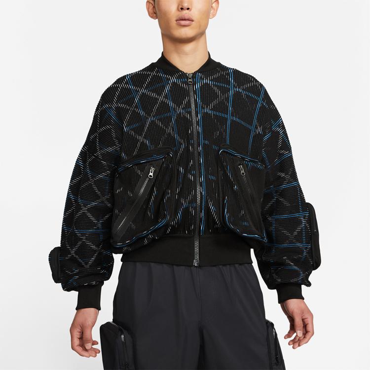 Nike Мужская куртка X Undercover SR MA-1, черные мужские топы CW8021-010