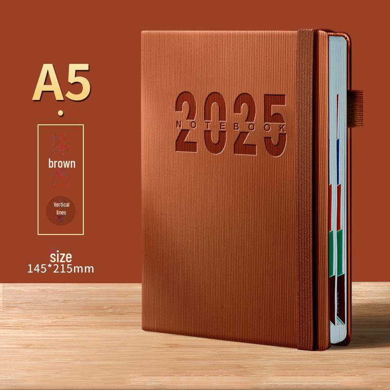 Двуязычный планировщик 2025 года: Англо-испанская тетрадь для годового, ежемесячного и еженедельного планирования