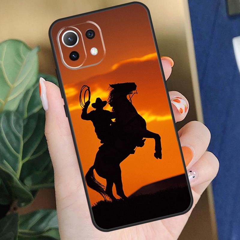 Ковбойский чехол для Xiaomi 15 14 Ultra 13T 14T 15T Pro 17 Pro Max POCO X7 X5 X6 F5 F6 F7 F8 Pro Coque