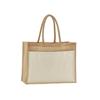 Starched Jute Tote Bag