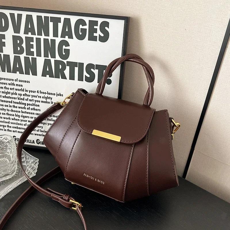 Модные женские сумки через плечо, новые, высокого качества, горячая распродажа, повседневные, универсальные, трендовые, мягкие, портативные, молодежные, женские сумки через плечо