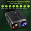 R19 Digital Night Vision Binoculars Device 1080P HD 3W Infrared Night Vision Goggles Recorder Full Dark 300m For Hunting Camping