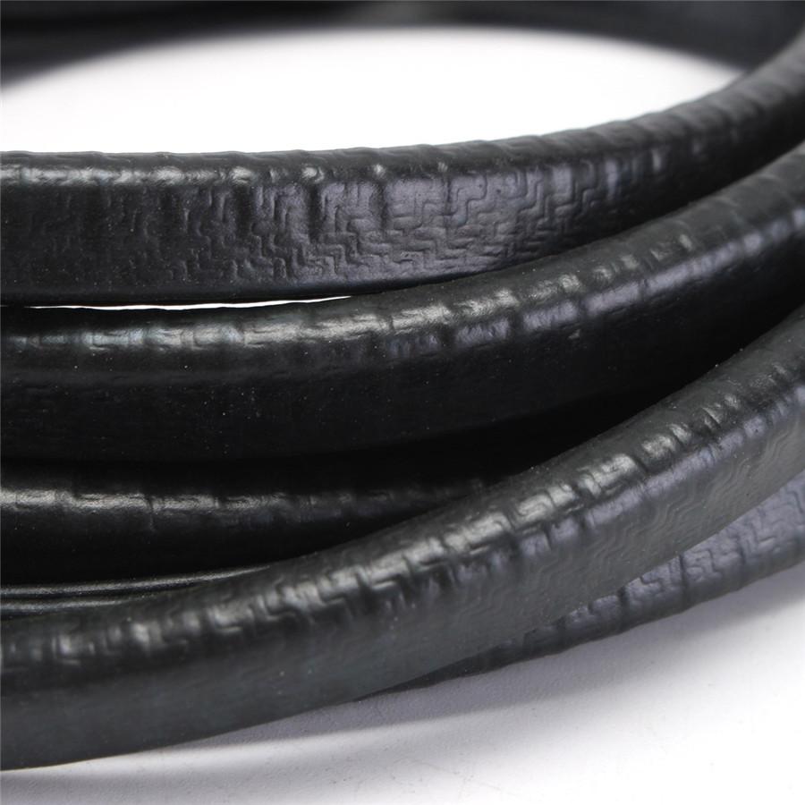 4,5 м Черный U-образный уплотнитель Кромка двери автомобиля Формовочная накладка Резиновая уплотнительная лента