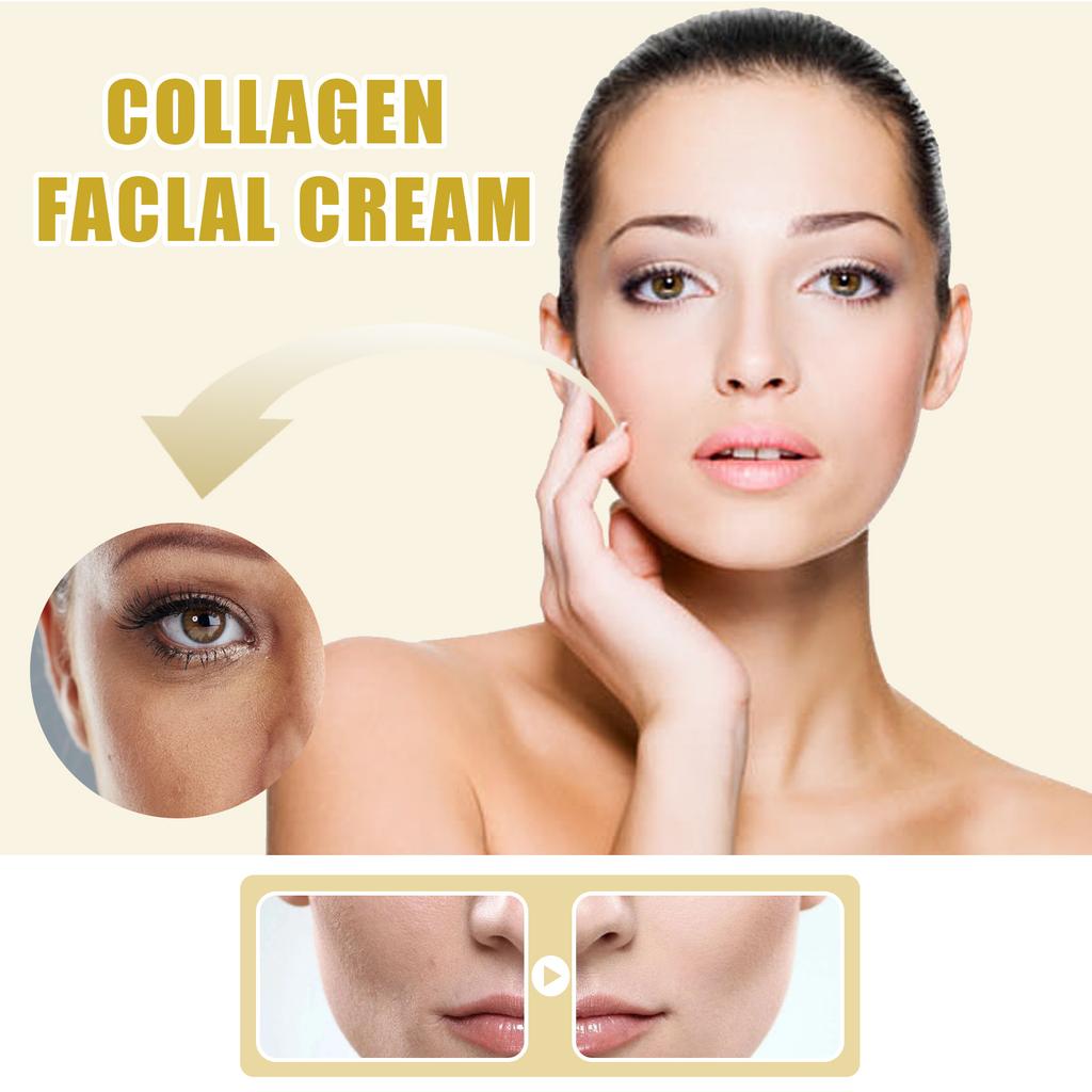 EELHOE Collagen Face Cream Anti Wrinkle Anti Aging Dark Spot Remover For Face Serum Whitening Cream Face Creams Skin Care 30g