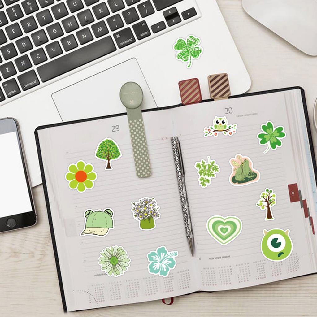 60pcs Suitcase Stickers Waterproof Stickers Scooter Computer Tablet Cartoon Decoration