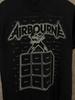 Футболка с принтом группы Airbourne In Concert Tour Черная Унисекс S-5XL ND1102 Унисекс Футболка