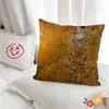 pc Gustav Klimt Art Pillow Case Fashion Square Pillowcase Bedroom Sofa Room Ins Decoration Leisure