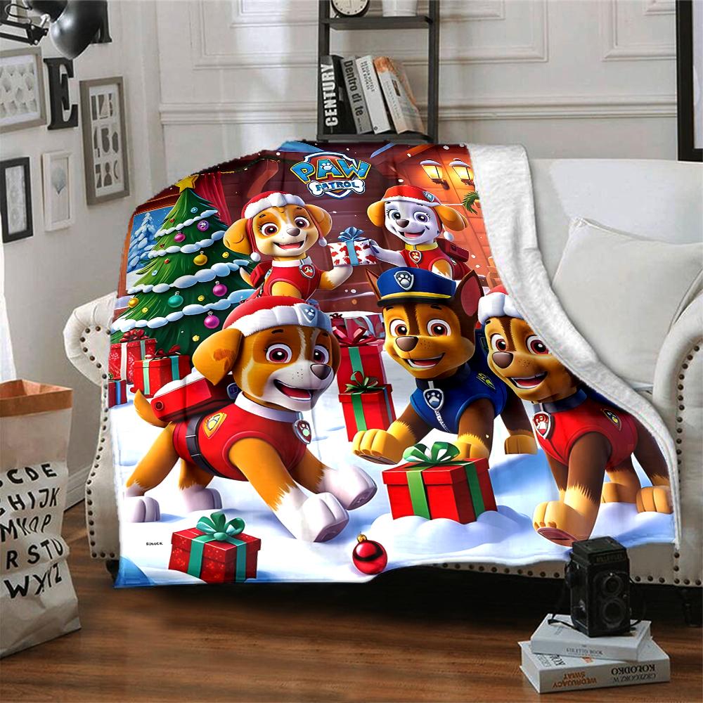1Pc Animal Party Night Blanket Soft Throw Blanket For Home Bedroom Bed Sofa Travel Office Solid Christmas Blanket