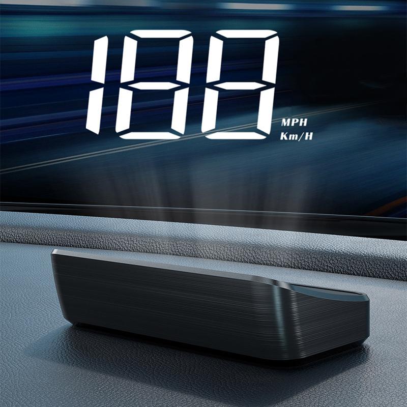 Автомобильный спидометр км/ч HUD GPS Head Up Display Цифровой измеритель скорости Проектор на лобовое стекло для транспортных средств Автомобильная электроника Аксессуары