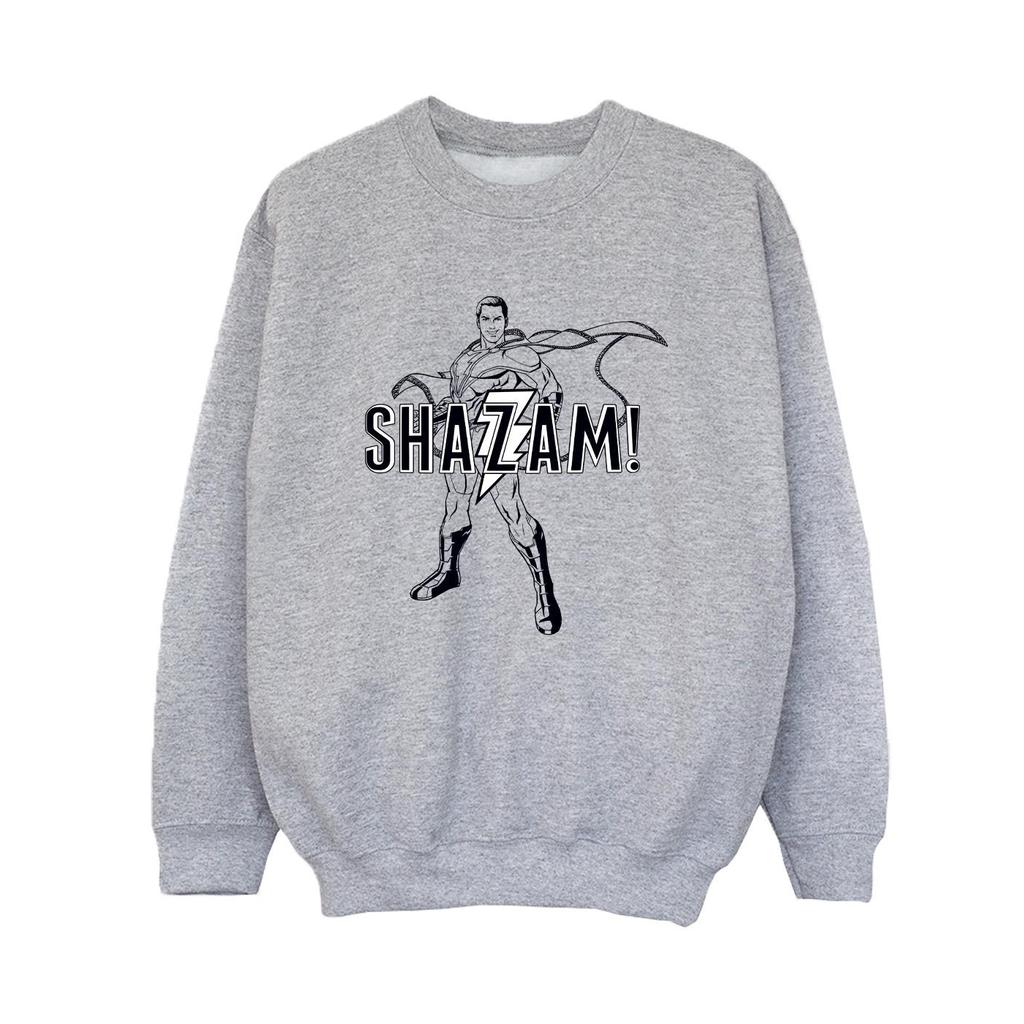 DC Comics Boys Shazam Outline Sweatshirt