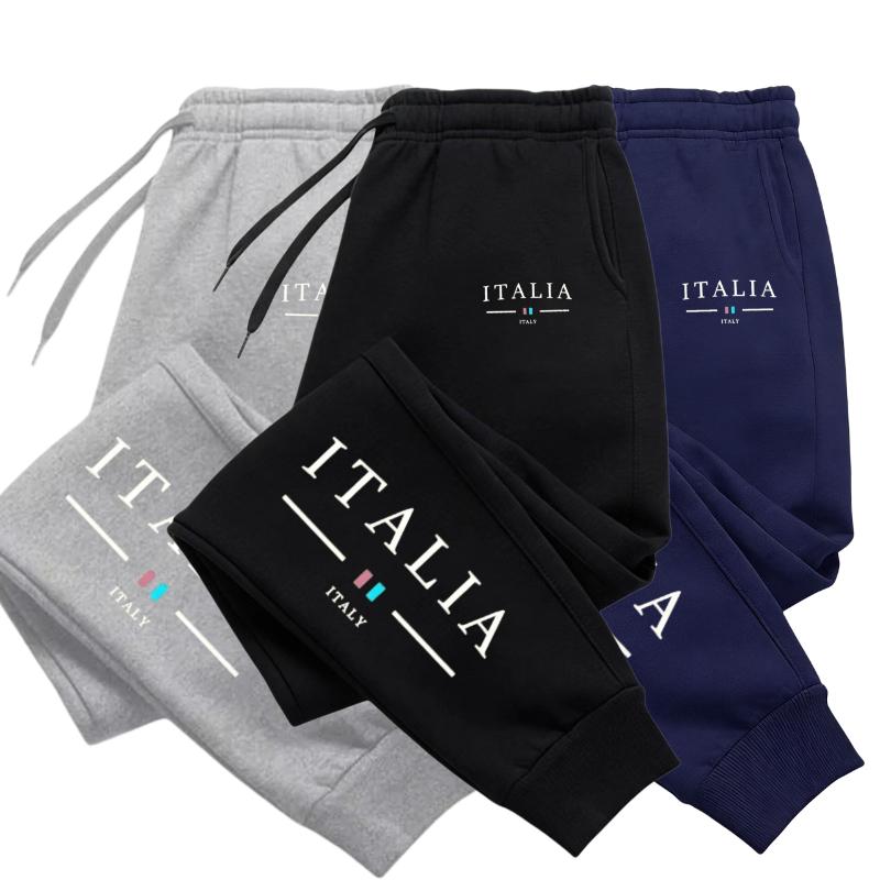 Fashion Men's Sport Pants, Embroidered, Casual Pants, Outdoor Gym, Fitness, Sports, Jogging Men's Pants, Autumn-Winter Street Sp