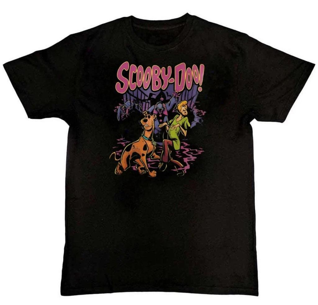 New Scooby Doo haloween Graphic Print Unisex Mens 100% Cotton T-shirt Mens Tees Top