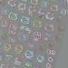 Kawaii  Relief Stickers Cute Anime Student DIY Waterproof Nail Stickers Decorative Toy Women Accessories