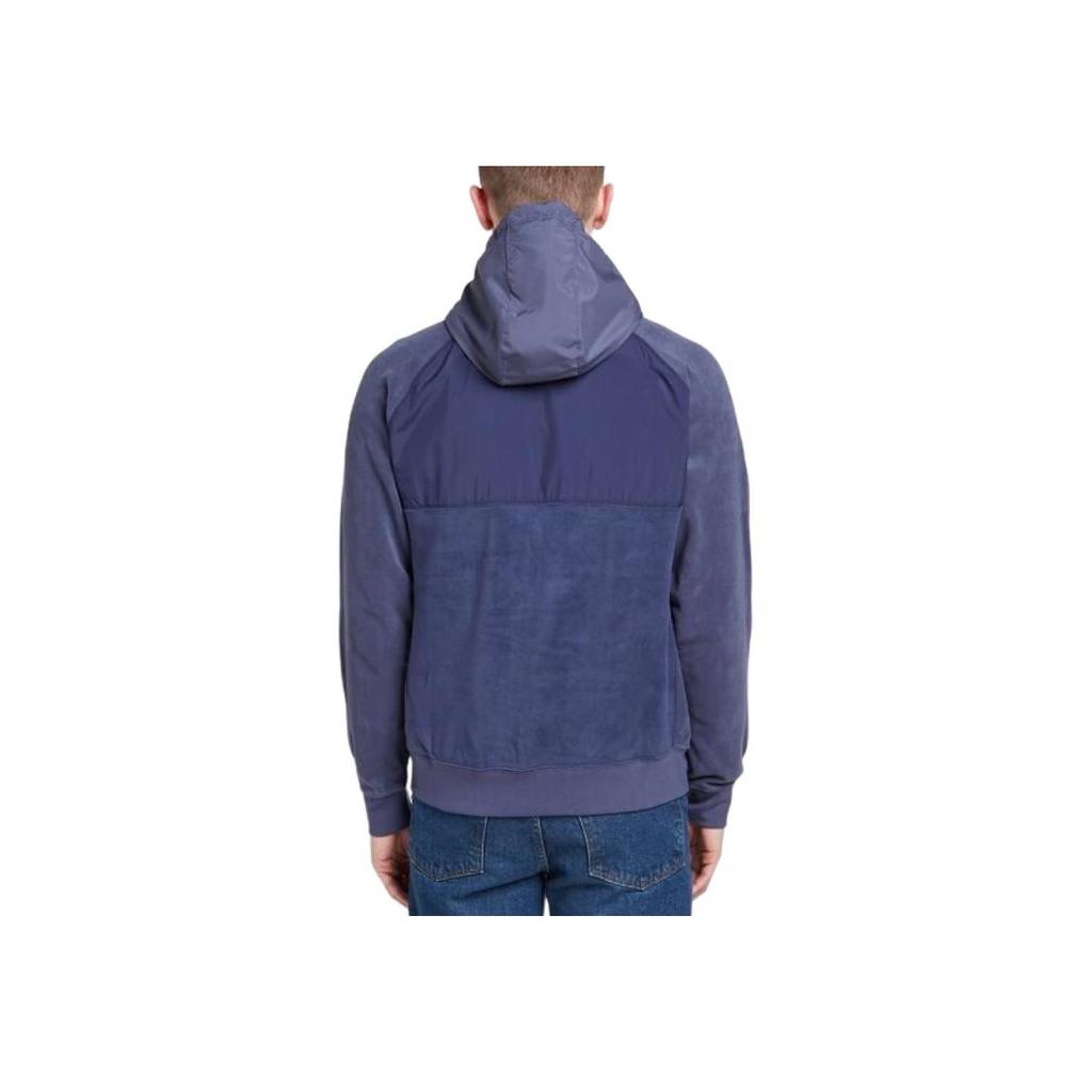 Nike Logo Printed Hooded Straight Jacket Men Jacket Navy-Blue BV3592-410