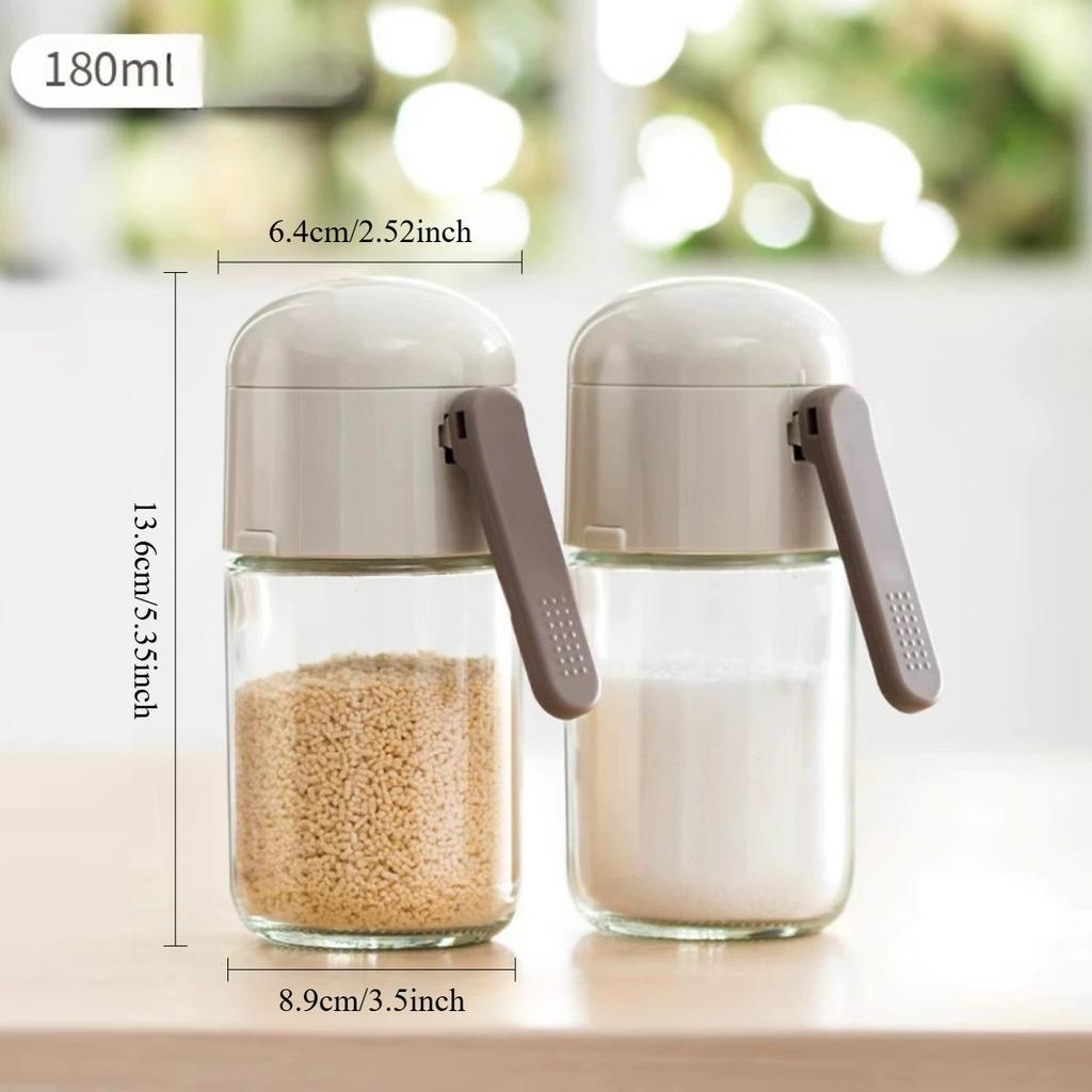 Солонка из нержавеющей стали, 2 шт., точный количественный дозатор для специй, дозатор, солонка, контейнеры для специй, дозатор для бутылочек с приправами