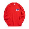 Puma X Ader Error Logo Print Crew Neck Sweatshirt Unisex Tops Chinese-Red 578489-64