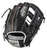 Rawlings PRO EXCEL Wizard COLORS GR5FHW2CCK4MG Baseball Throw HOH® #02 Glove, Soft, Infielder's, Black/Chocolate, 11.5 Inches, Right-Handed