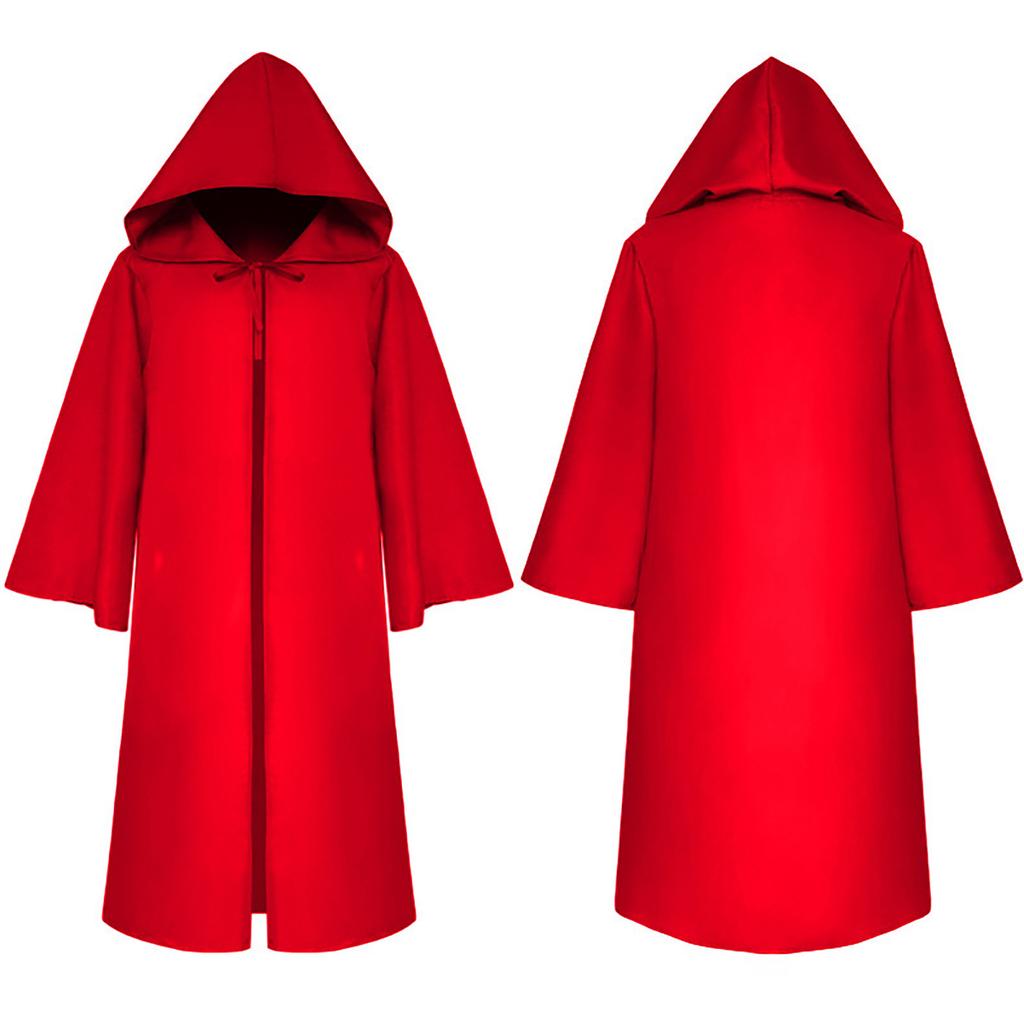Men's And Women's Halloween Costumes Grim Cloak Hooded Cloak Jacket Coat