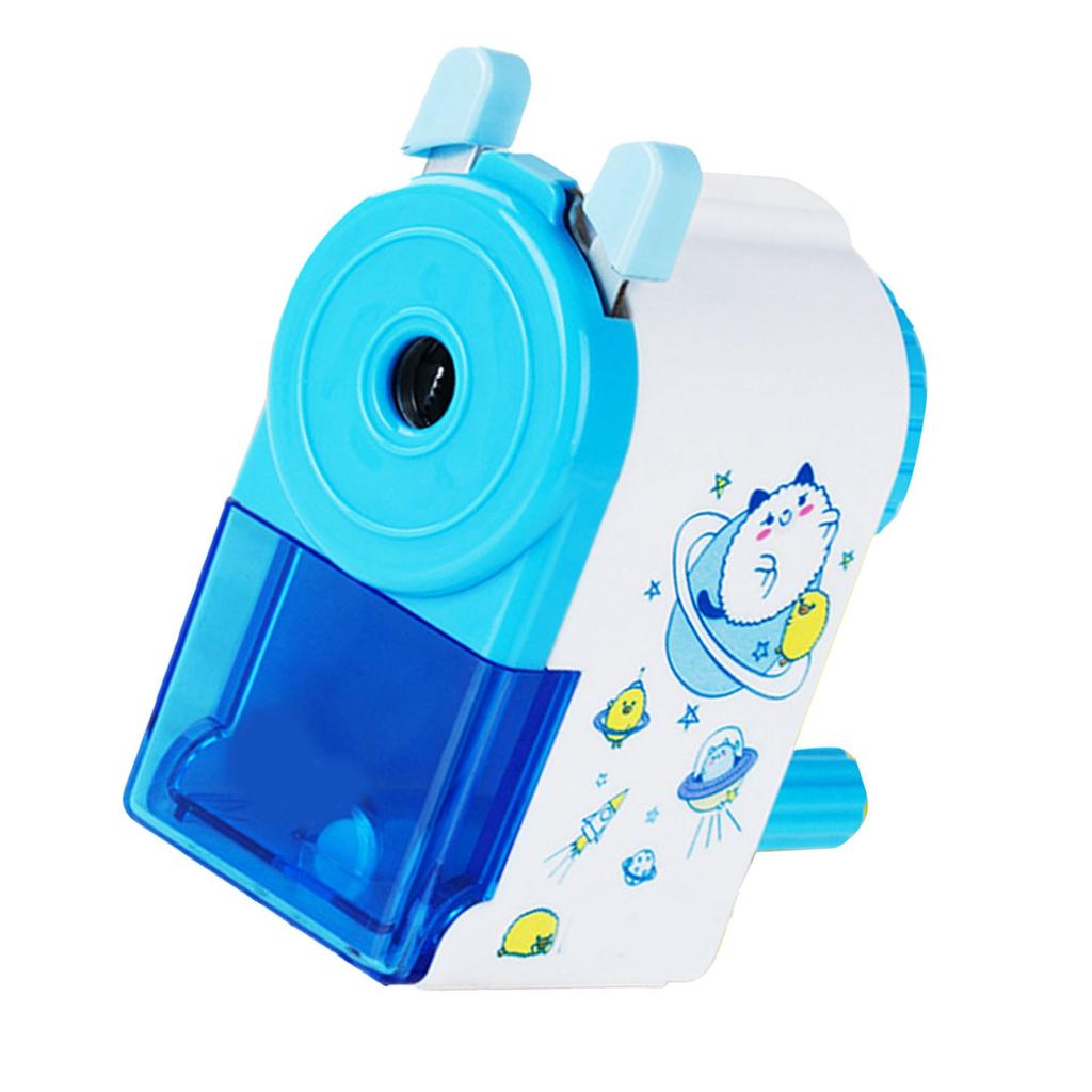 Rotating Pencil ener Cute Portable Efficient Hand Crank Manual Pencil ener for Students