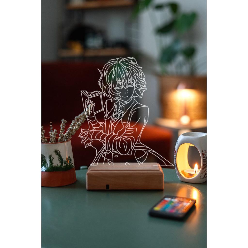 Bungo Stray Dogs Dazai Osamu 16-цветный ночник