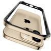 Применимо к чехлу для мобильного телефона iPhone16PRO алюминиевая рама без задней панели четыре угла защита от падения Apple 15 легкий и тонкий чехол X