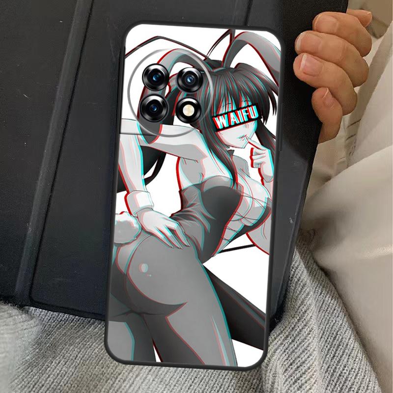 Чехол с аниме-девушкой Waifu для OnePlus 15 13T 13 12 11 13R 12R 10R 10T 8T OnePlus Nord 5 CE 3 4 Lite N20 N30