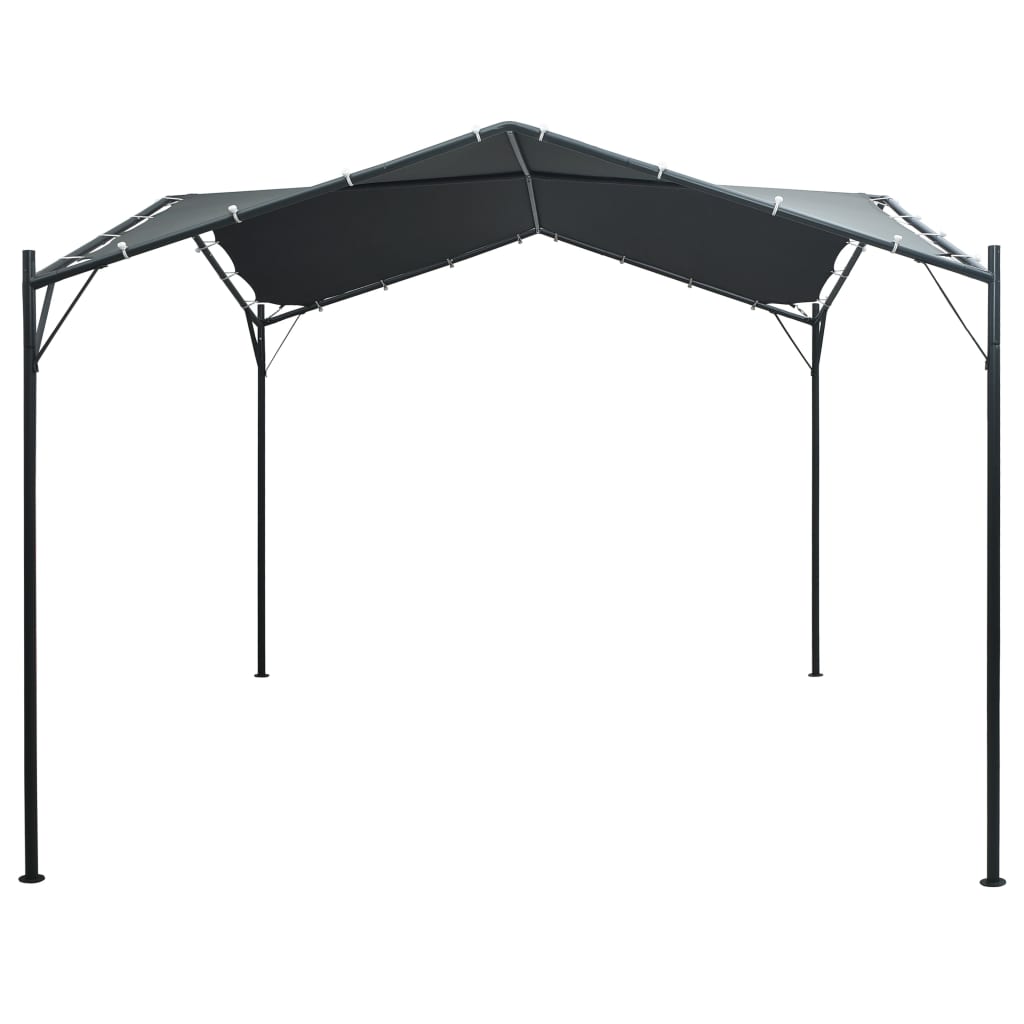 Pavilion Party Tent Canopy 3x3 m Steel Anthracite