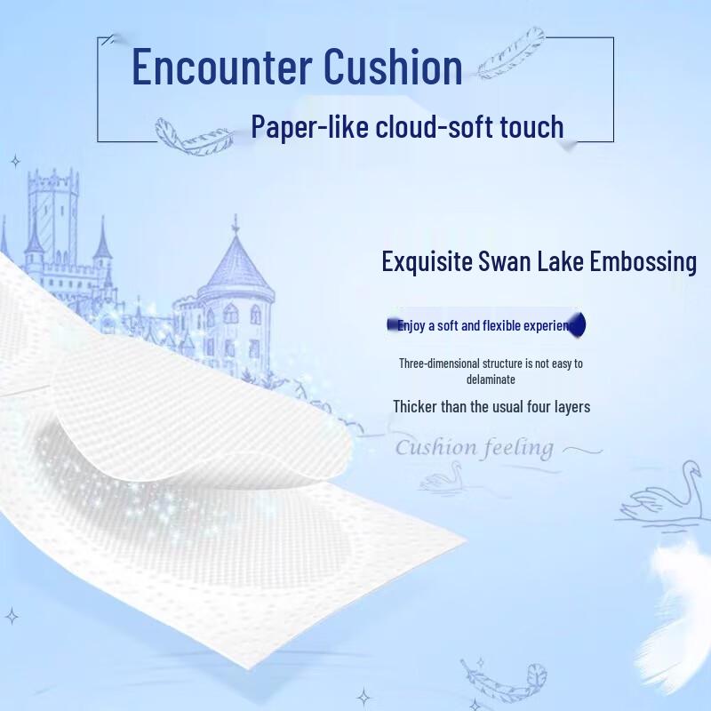 TEMPO Flushable 4-Ply Toilet Paper Rolls
