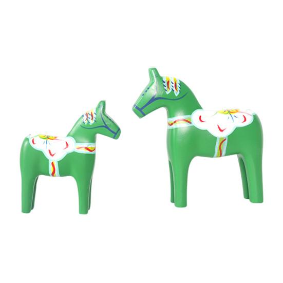 2 шт. Деревянная резьба Статуя лошади Абстрактная художественная статуэтка пони Скульптура животного Украшение для дома офиса Настольное украшение