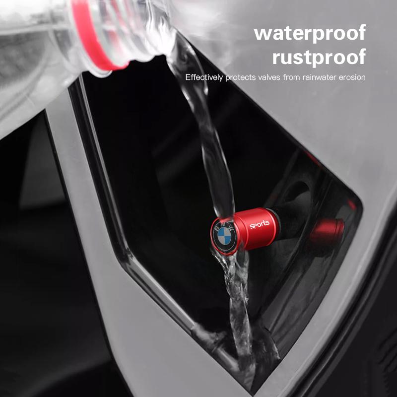 4Pcs 3D Metal Car Tire Valve Caps Wheel Dust Covers For BMW Performance E46 E60 E90 E39 E87 E36 E92 E70 E91 X3 X5 X1 X2 X4 X6 X7 RL2