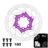 IIIPRO Bicycle Brake Disc Rotor 140/160/180/203MM Road Bike Brake Disc Heat Dissipation 6 Bolts Bicycle Floating Rotor