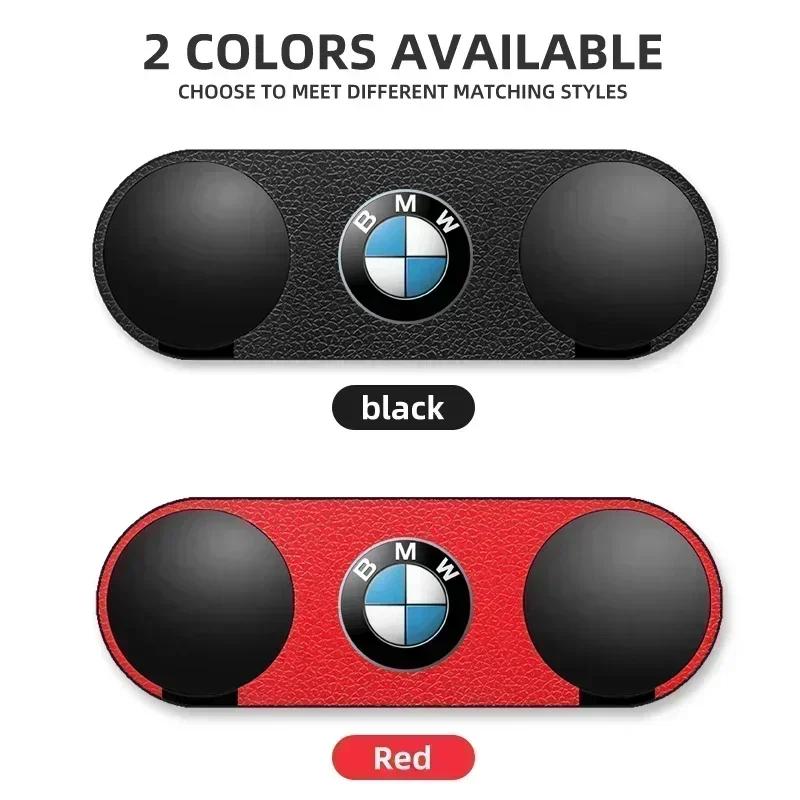 2025 For BMW Car Sticky Hook USB Cable Double-Hook Organizer Car Accessories For BMW 5 7 X3 X4 X5 X6 F Series F01 F02 F10 F12 F1