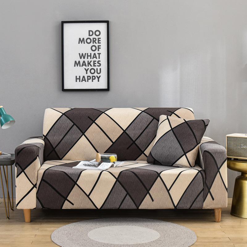 New Geometric Printed Sofa Covers for Living Room,couch Cover ,home Decoration,sofa Protector for Kids and Pets,easy Wash
