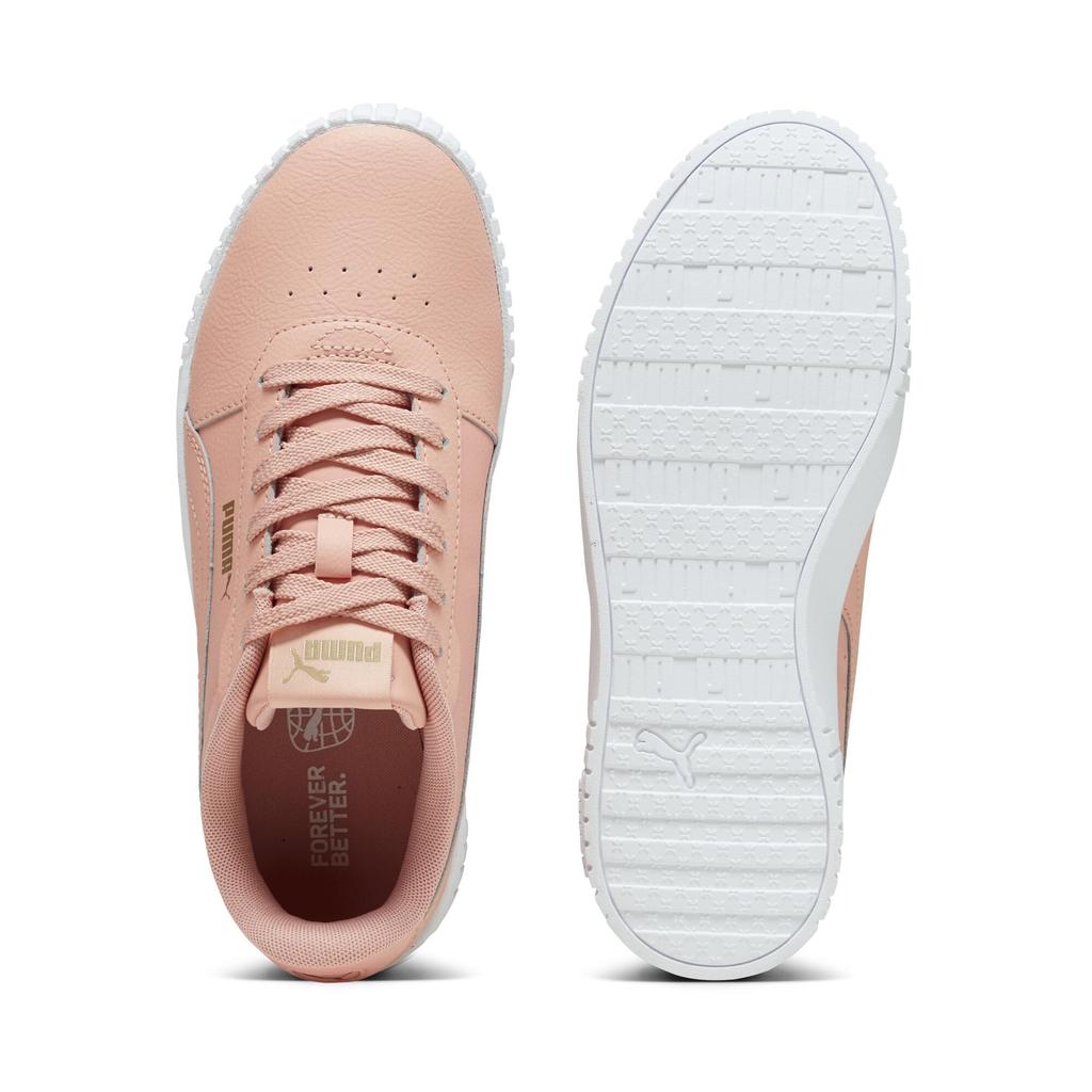 Puma Кроссовки Carina Platform 2024 Poppy PUMA White 2.0, 385849, Весенне-Летние Цвета Розовый/Puma Gold/Матовый, Золотой/Puma (17)