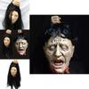 Halloween Haunted House Scene Decor Latex Filled Head Prop For Party And Bar Setup
