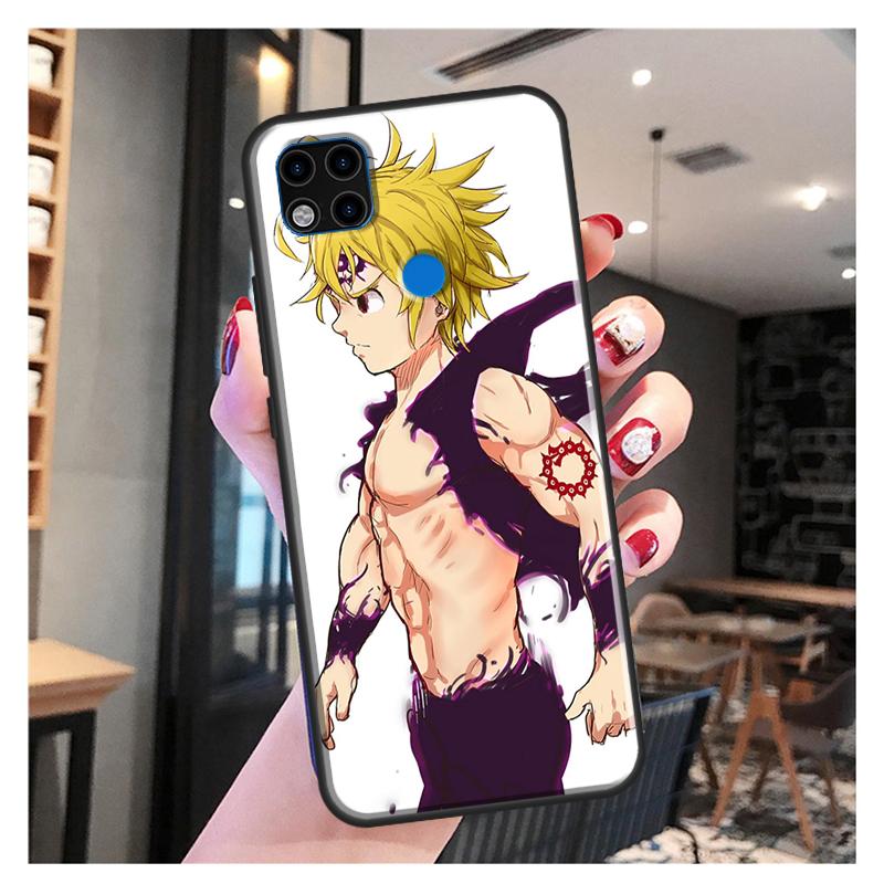 Чехол «Семь смертных грехов Meliodas Funda» для Xiaomi Redmi Note 10S 9S 8T 9 Note 10 Pro Note 11 Pro Redmi 9C 9A 9T, мягкий чехол