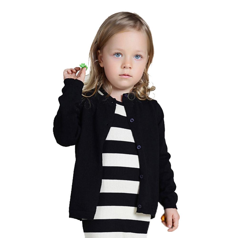 Baby Clothes Boys Cardigan Soft Cotton White Black Gray Light Blue Toddler Girls Sweaters Kids Cardigans