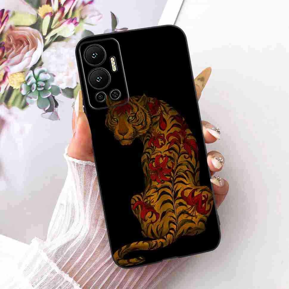 Чехол для Infinix Hot 12 2022 Животный Рисунок Мягкий Силиконовый Чехол для Телефона Для Infinix Hot 12 Hot12 X6817 X6817B