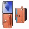 Applicable to Samsung Z flip1 mobile phone case multi-function card bag, wristband card holder Z flip1 anti-drop protective case